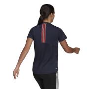 Women's T-shirt adidas AEROREADY Designed 2 Move 3-Stripes Sport